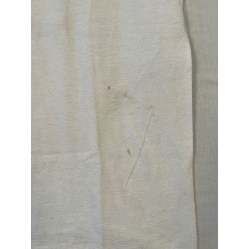 Hanes Beefy-T Mens Medium Cream West Marine Trawler Fest Graphic T-Shirt - Picture 2 of 10
